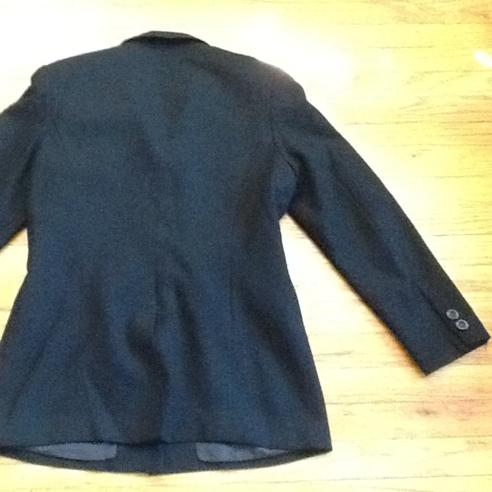 Gianni 100% Wool Gorgeous Black Blazer - Picture 2 of 4